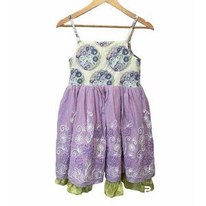 Moxie & Mabel Girls Boutique Dress Sz 10 Easter Petticoat Ruffles Photo Session